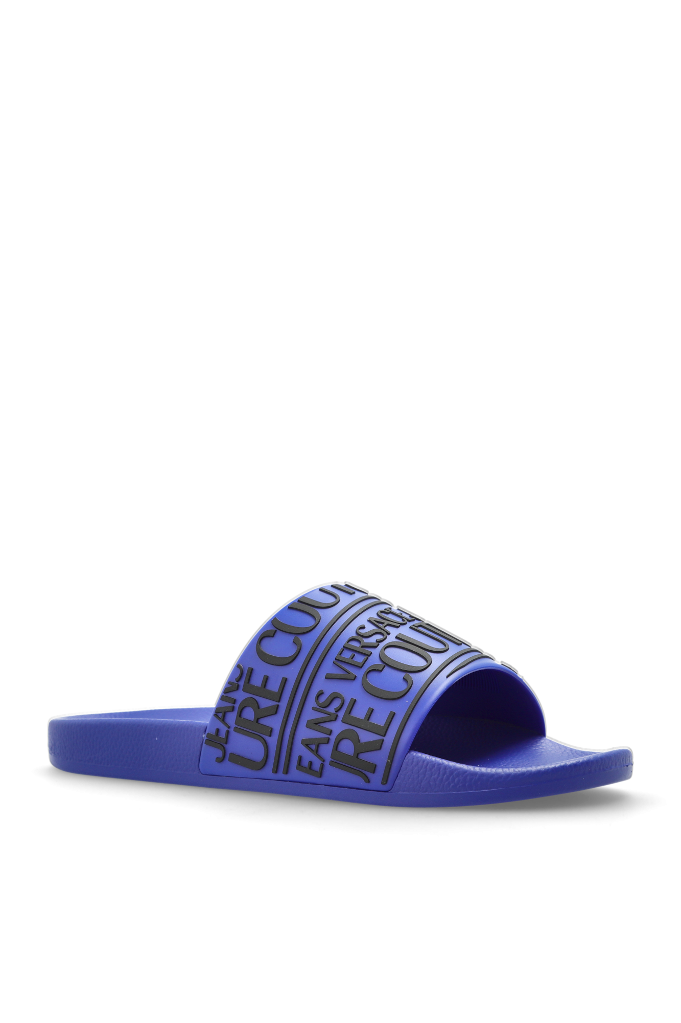 Versace Jeans Couture Slides with logo | Men's Shoes | Vitkac